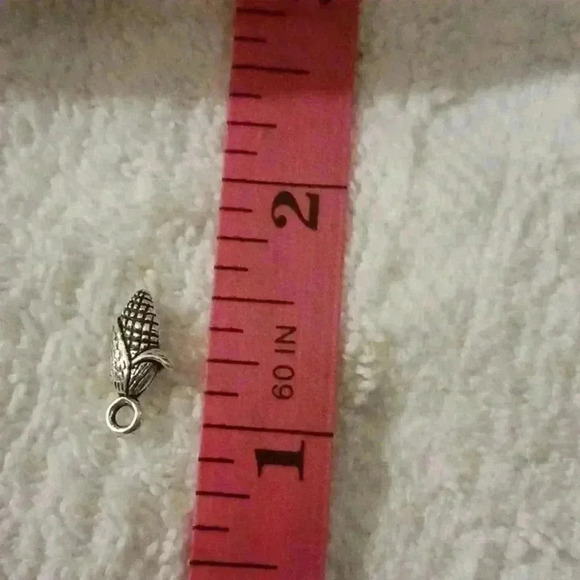 NWOT - Tibetan Silver Pendant Charms for Jewelry - Corn - Picture 2 of 2